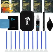 DSLR Camera Sensor & Lens Cleaning Kit Swab Blower Microfiber Pen Paper