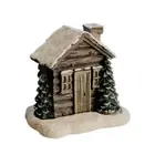 Log Cabin Incenses Censer Holder Resin Stand Home Incenses Holder