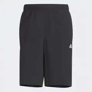 【adidas 愛迪達】短褲 男款 運動褲 亞規 FI MH WV SH 黑 IA8179