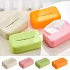 Reusable Silicone Tissue Box Simple Style Tissue Storage Box Kitchen