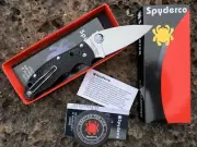 SPYDERCO CMP SPY 27 - Folding knife, Hunting Knife, Camping, Utility Hi Quality