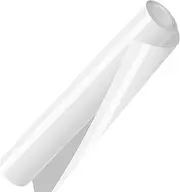 Victool Heat Transfer Vinyl Roll HTV Vinyl White, Iron On Vinyl Roll for T-Shirts, Heat Press Vinyl for DIY Clothes, Bags, Shoes and Craft Designs, 30.5 x 183 cm/12" x 6ft (White)