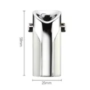 Portable Air Purifier Necklace,Personal Small Air Purifiers, No Static Electricity,Rechargeable Ionizer - Silver