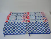 Lot of 12 Up & Up Canvas Zip Pouches 10x6 inch Case Office Pencil