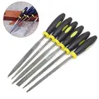 Heavy Duty Woodworking Rasp Files 6Pcs 140mm Mini Metal Needle File Set