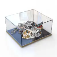 在飛比找蝦皮購物優惠-現貨 樂高75222展示盒星球大戰雲中之城高樂積木模型透明防