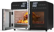 40L Air Fryer & Convection Oven 360° Toaster Rotary Convection Oven 2800W Electr