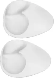 [LIFKOME] Silicone Pads Inserts Sports Bra Removable Cups Thickened Design Waterproof for Beaches
