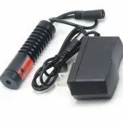Adjustable 300mw 635nm Orange Red Laser Diode Dot Module 22x90mm 12V Adapter