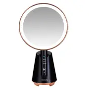 Homedics Radiance LED Light Magnifying Beauty Mirror 21cm w/Bluetooth Speaker