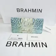 BRAHMIN SEAFOAM OMBRE MELBOURNE ADY WALLET #HARD TO FIND #