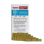 SimCos 6000 pcs 23 Gauge Pin Nails Headless Pinner Nails 6 Sizes Assorted 2/5...