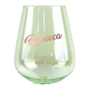 2pc Rebecca Stemless 13cm/600ml Wine Glass Cocktail Party Drinking Tumbler Set