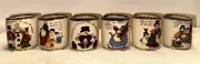 New CMI/Henton Snowmen votive candle holders set of 6 Christmas holiday