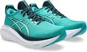 [ASICS] 1011B958 Gel Nimbus 27 400 Wave Teal/Saxon Green Size 9, Multicoloured, 9 US