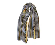 S71 180cm Geometric Letter Print Fiber Scarf Thin Air Conditioning Shawl Outer Scarves Outdoor Evening Dresses Women