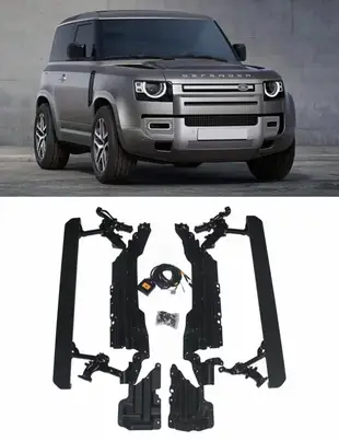 陸虎 Land Rover Defender 電動踏板 電動側踏 原廠螢幕控制 側踏板 路虎車系 側踏板 路虎