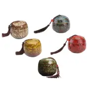 5 Pcs Snack Cans Tea Containers for Bags Ceramic Safe Storage
