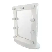 Work Play Leasure Hollywood 65cm Aluminium Vanity Mirror w/ Lights Room/Home SLV