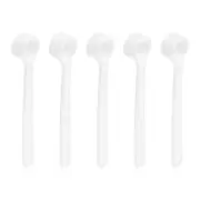 20Pcs 500 Milligram Teaspoon Micro Scoops Mini Measuring Spoons, White