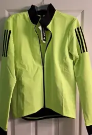 ADIDAS COLD.RDY CYCLING JACKET IL7000 MEN'S SIZE SMALL LUCID LEMON YELLOW