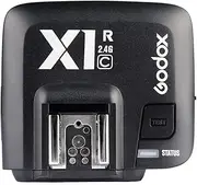 Godox X1R-C E-TTL Wireless Flash Trigger Receiver for Canon, 2.4G 1/8000s HSS Wireless Remote Flash Receiver for X1C Transmitter Compatible for Canon Cameras, 5 Groups and 32 Channels (Receiver)