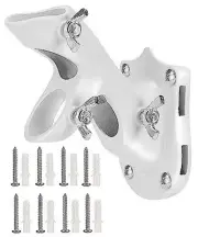 Aluminum Flag Pole Holder Heavy Duty Mounting Bracket for House