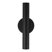 Wall Mounted Flower Vases Black Metal Wall Vases For Flowers Wall Mount Flower Tube Wall Hanging Vase For Flowers Plant Display Home Decor 11.00X4....