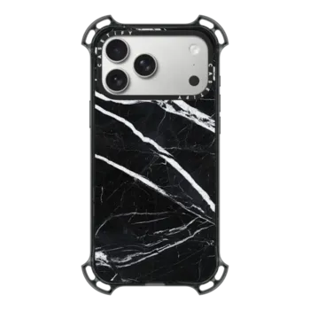 iPhone 17 Pro Max Bounce Case MagSafe Compatible Black marble