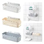 Suction Shower Caddy Shampoo Holder Wall Floating Storage Rack Shelf Basket