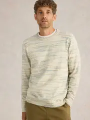 White Stuff Natural Henderson Spacedye 100% Cotton Jumper (AY9109) | $71