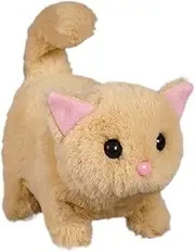 Vgvgaj Robotic Kitten Realistic | Plush Cat Robot Toy | Interactive Electronic Animal Kitten Toy for Children Boy Girls Toddler Kid