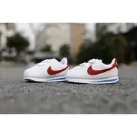 在飛比找蝦皮購物優惠-2018 7月 NIKE CORTEZ TDV 白紅藍 阿甘