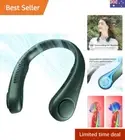 Portable Neck Fan, Rechargeable Hands Free Bladeless Fan, 4000 mAh Battery Op...
