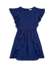 Bcbg Girls Girls' Ruffled Crepe Dress - Big Kid 10