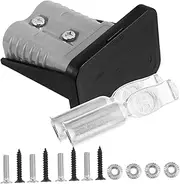ETHZZLE 1 Set Car Battery Quick Connect Plug with Panel Cover Efficient Disconnect Electrical Connector for Utvs Atvs Trucks Dust Protection and Easy Connection Challenging Environments