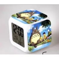 在飛比找蝦皮購物優惠-Totoro龍貓🌈七彩鬧鐘