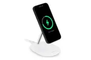 Sprout Qi2 2-in-1 Wireless Charger - White | Fast MagSafe - As New - Refurbished - (AU Version)