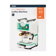 611 Pieces Mini Blocks Appliance Series: Coffee Machine