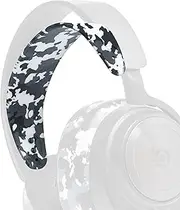 WC HeadbandZ Arctis Nova - Upgraded Silicone Headband for Arctis Nova Headsets by Wicked Cushions - Enhanced Flexibility, Comfort, and Style with Matching Earpad Designs| Snow Camo