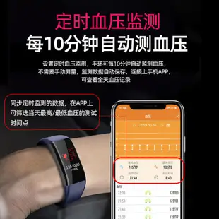 畅销款醫療級智能手環運動測量血壓手表高精準度血氧心電圖心率健康老人