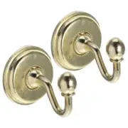 2 Pcs Vintage Pommel Holdback Hooks Curtain Holdbacks Wall Hat Coat Hangers