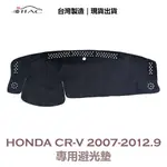 【IIAC車業】HONDA CR-V 專用避光墊 2007-2012/9月 防曬 隔熱 台灣製造 現貨