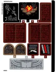 New LEGO Harry Potter Sticker From Set 76442 Hogwarts Castle: Charms Class