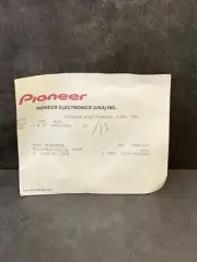 Pioneer Flexible PCB Cord Part # CDR9558 Cable Only New