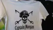 Captain morgan rum T- shirt new captain morgan white rum ~ ~ SIZE XL T SHIRT