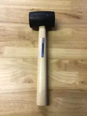 16 oz. Black Rubber Head Mallet