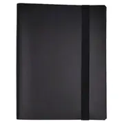 9-Pocket Trading Card Album Folder Trading Card Binder Premium 360 Cards Black