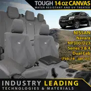 Nissan Navara NP300 Series 3 & 4 XP6 Tough Canvas Bundle (Made to Order)