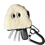[Generic] Plush Purse - Cute Rice Ball Purse, Super Cute Plush Purse | Soft Change Bag with Zipper, Exquisite Coin Pocket, Small Storage Bag for Lipsticks, , Card, a, 13 x 12 x 2,5 cm, See description